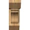 Ekena Millwork Olympic Slat Rough Sawn Bracket w/ Offset Brace, Western Red Cedar, 6"W x 16"D x 16"H BKT0604X16X16OLY06RWR - alternate 2